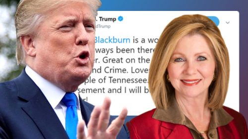 Trump endorses Blackburn