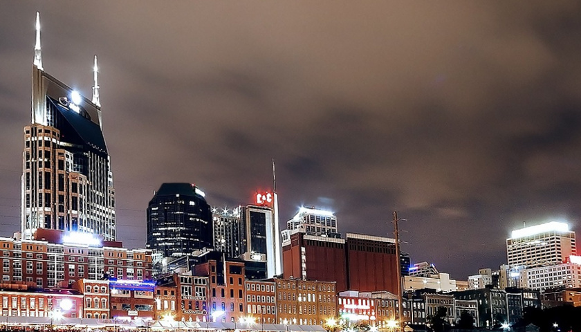Nashville City at night