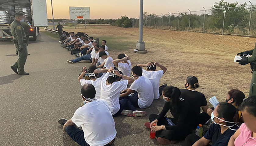 Migrants detained by CBP