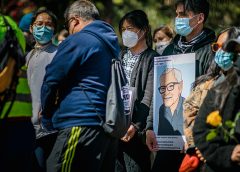 Group of people protesting