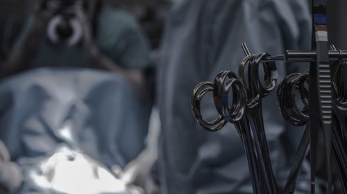 Surgical tools in doctors room