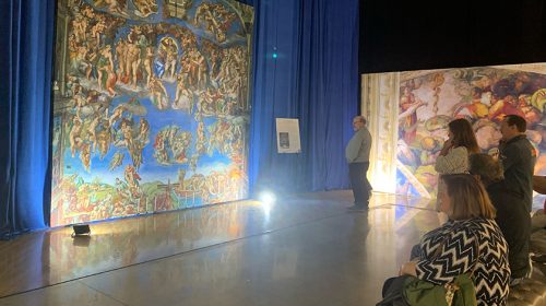 Sistine Chapel exhibit in Nashille, TN
