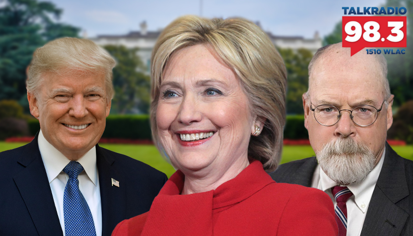 Donald Trump, Hillary Clinton and John Durham