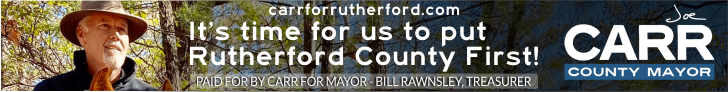 Joe Carr for Rutherford County Mayor