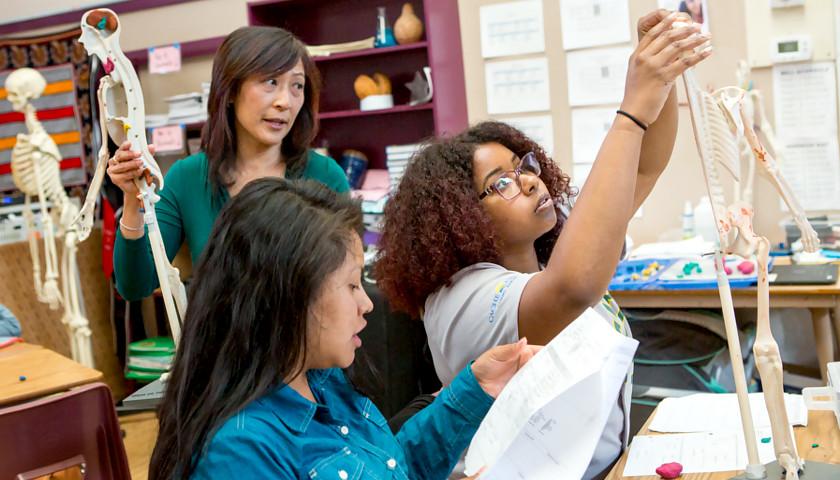 High School Science Class