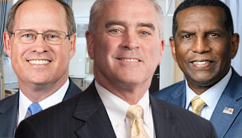 Reps Greg Murphy, Brad Wenstrup, and Burgess Owens (composite image)