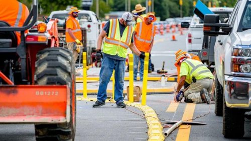 Road construction