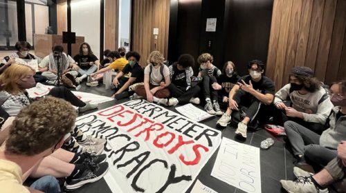 Vanderbilt Students' Sit-In Protest