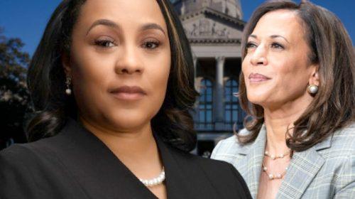 Fani Willis and Kamala Harris