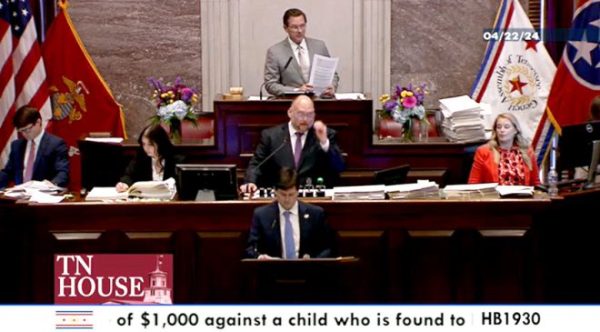 Bill to Fine Parents for Crimes of Delinquent Children Passes Tennessee General Assembly