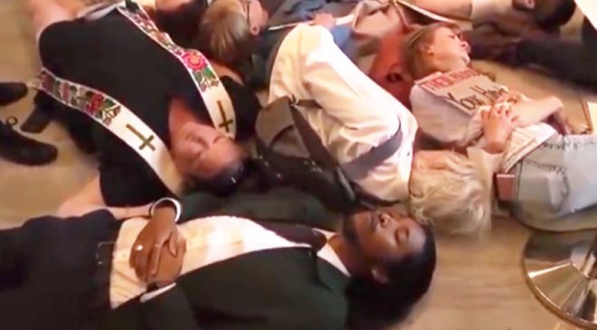 Tennessee House Passes Bill to Arm Trained Teachers amid Protests and Performative ‘Die-In’ for Media Starring Rep. Justin Jones