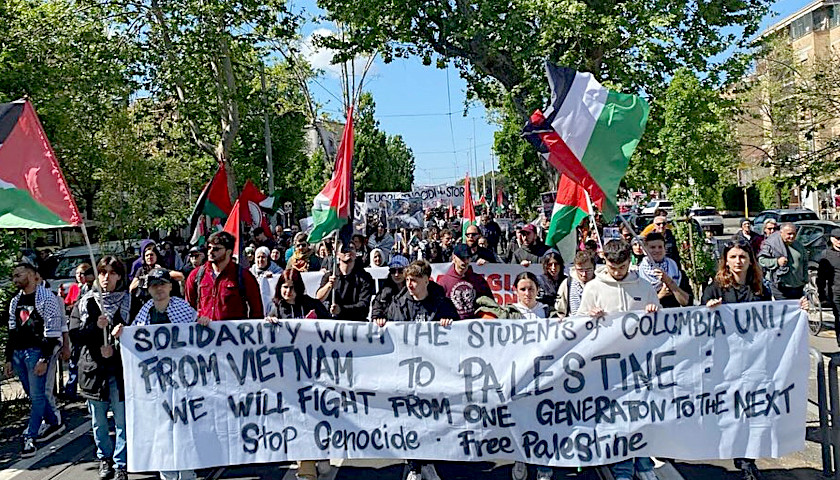 National Students for Justice in Palestine March