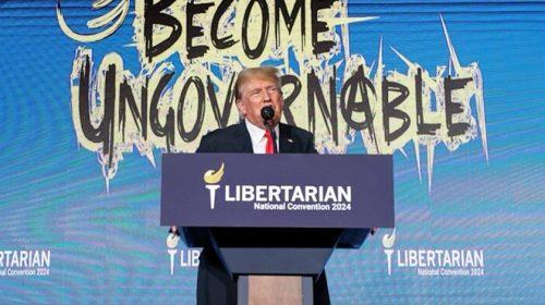 Donald Trump at the Libertarian Convention