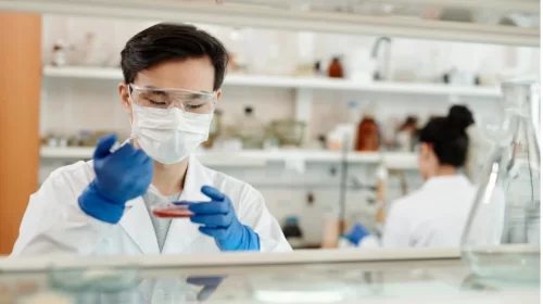 Medical research lab