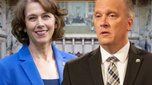 Susan Crawford and Brad Schimel