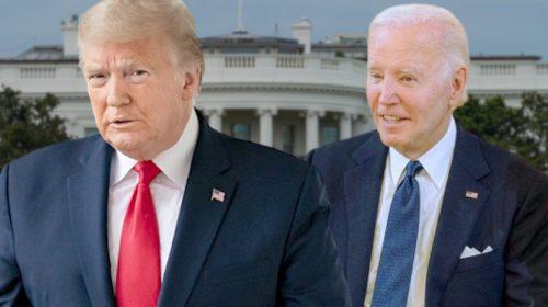 Donald Trump and Joe Biden
