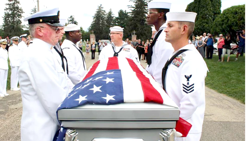 Navy Funeral