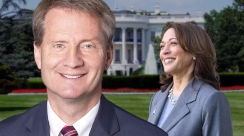 Tim Burchett and Kamala Harris