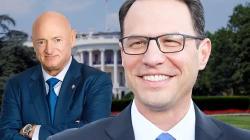 Josh Shapiro and Mark Kelly