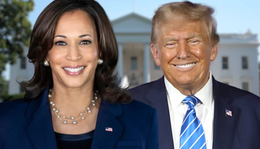 Kamala Harris and Donald Trump