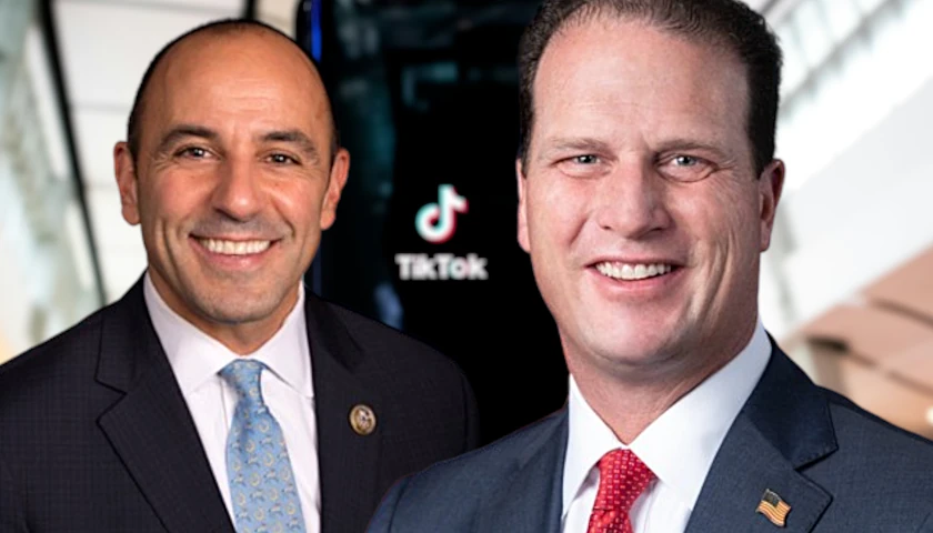 Rep. August Pfluger and Rep. Jimmy Panetta (composite image)