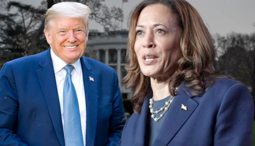 Kamala Harris and Donald Trump