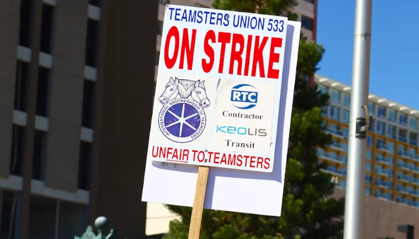 Teamster Protest