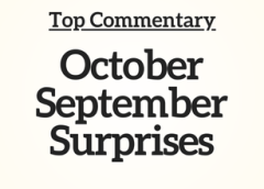 Top Commentary: October September Surprises