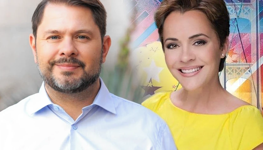 Ruben Gallego, Kari Lake