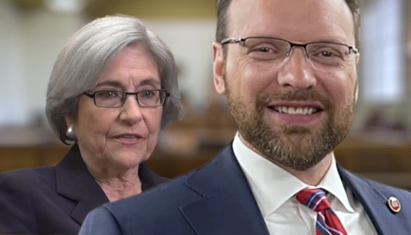 Tennessee Str Rep. Jason Zachary and Judge Aleta Arthur Trauger