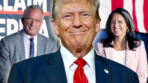 Donald Trump, RFK Jr, Tulsi Gabbard