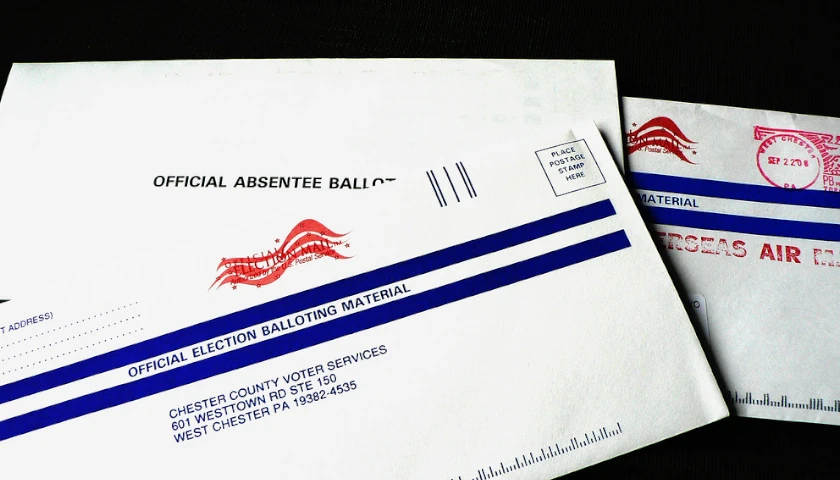 Absentee ballot