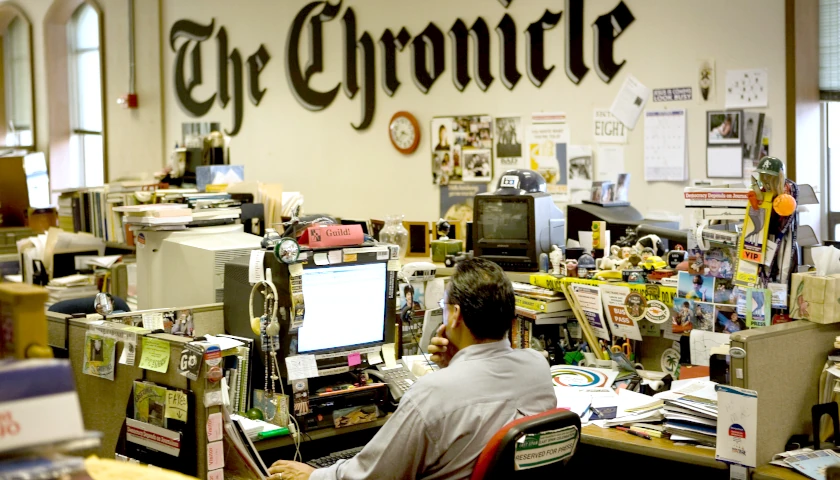 "The Chronicle" Newsroom, 2007