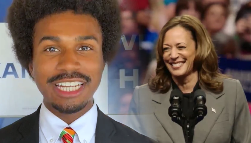 Justin Pearson, Kamala Harris