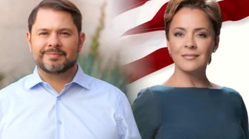 Ruben Gallego, Kari Lake