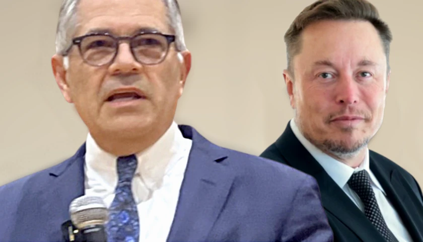 Philadelphia D.A. Larry Krasner, Elon Musk