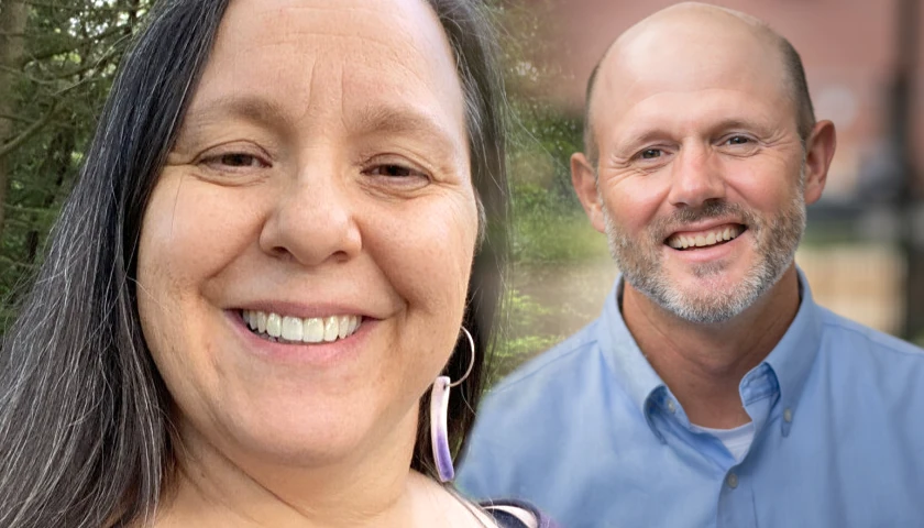 Professors Sonya Atalay and John Woodruff