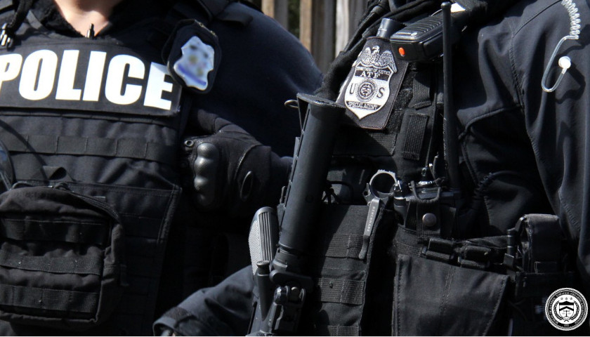 Police with ATF