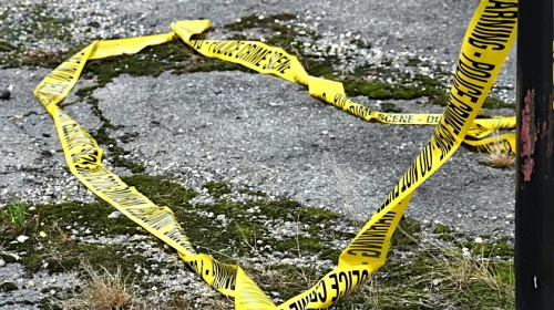 Crime Scene Tape Torn
