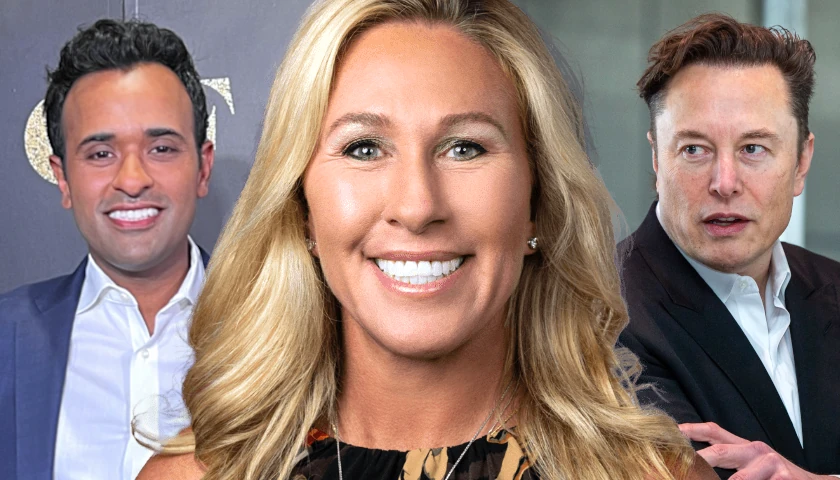 Marjorie Taylor Greene, Vivek Ramaswamy, Elon Musk