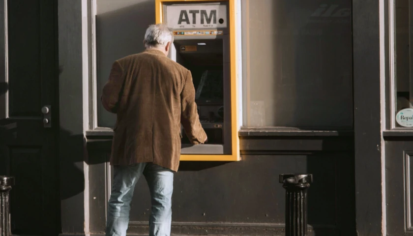 ATM on the street