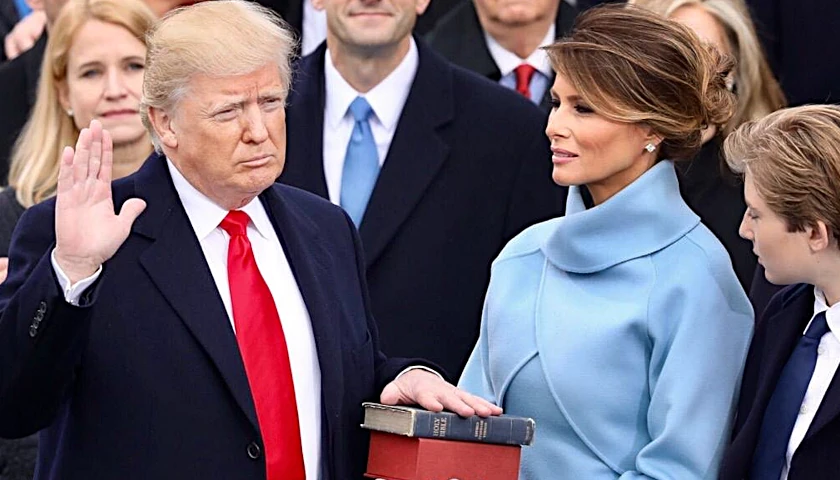Donald Trump inauguration Jan 20, 2017