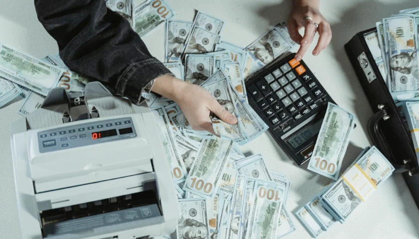 counting money