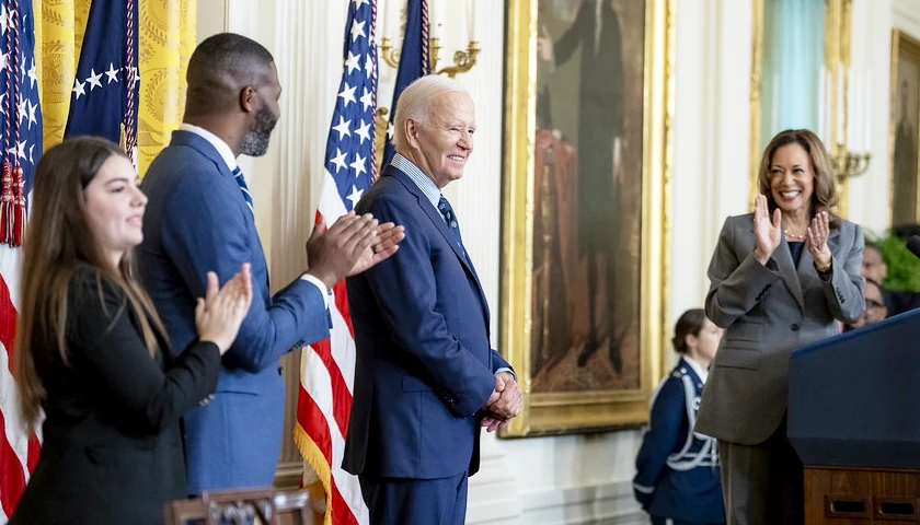 Joe Biden and Kamala Harris