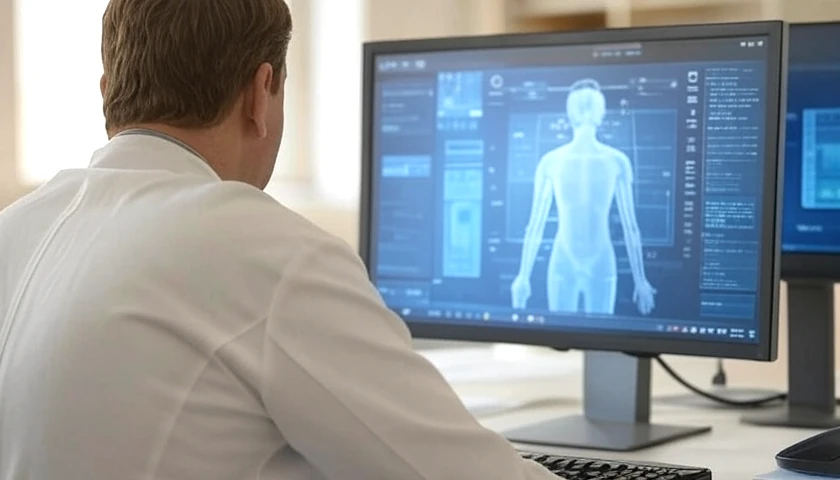 Hospitalist uses AI to diagnose a patient