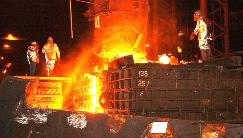 Metal workers