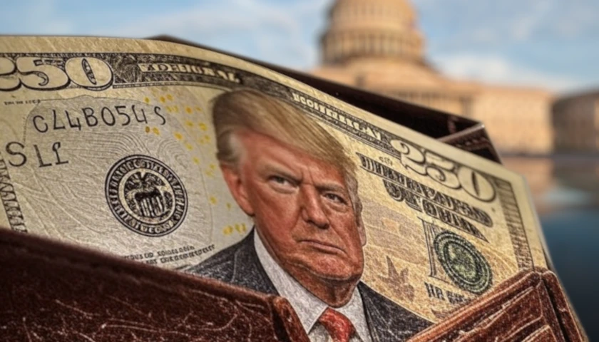 $250 Bill featuring President Donald Trump