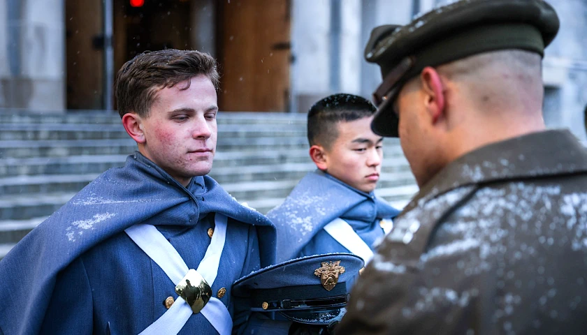 West Point academy cadets