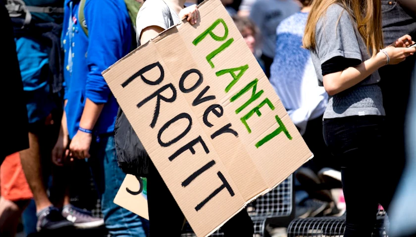 Climate protest
