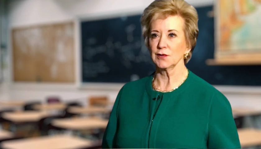 Education Sec Linda McMahon